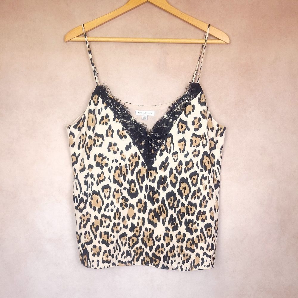 Socialite Cheetah Print Cami Size XL